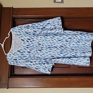 Women's dress blue.